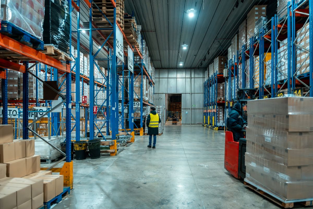 Secure storage facility with modern climate-controlled units